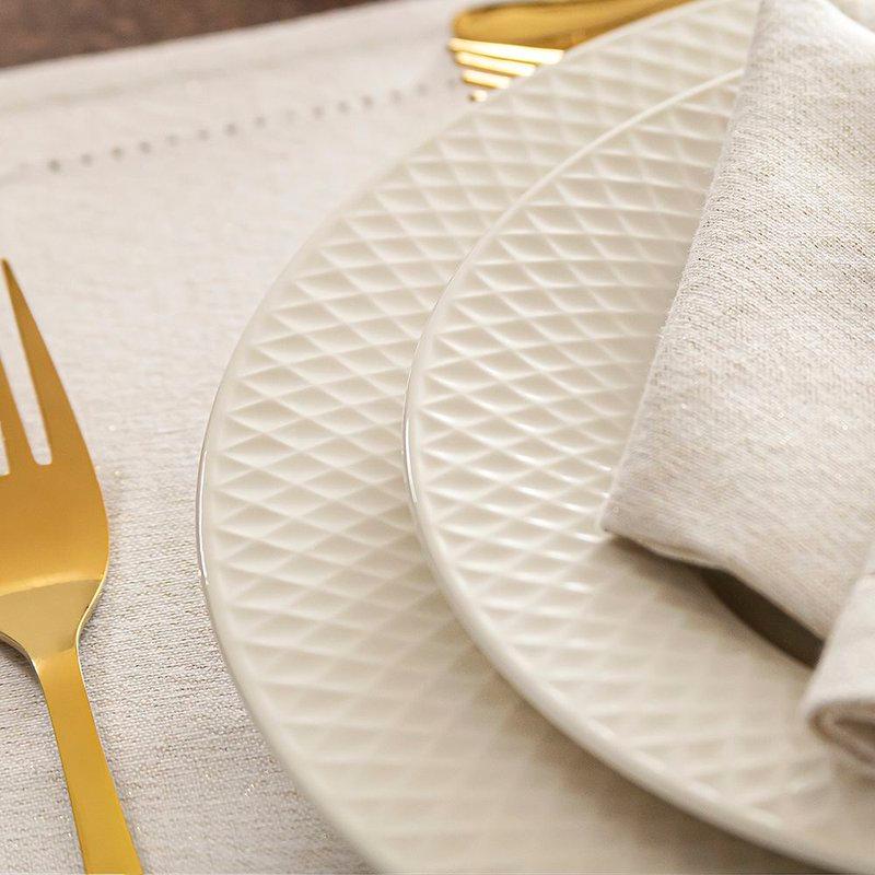 AP JANTAR ECLAT 42 PCS BR NTCY Aparelho de Jantar, Chá e Café Eclat 42 Peças - Home Style
