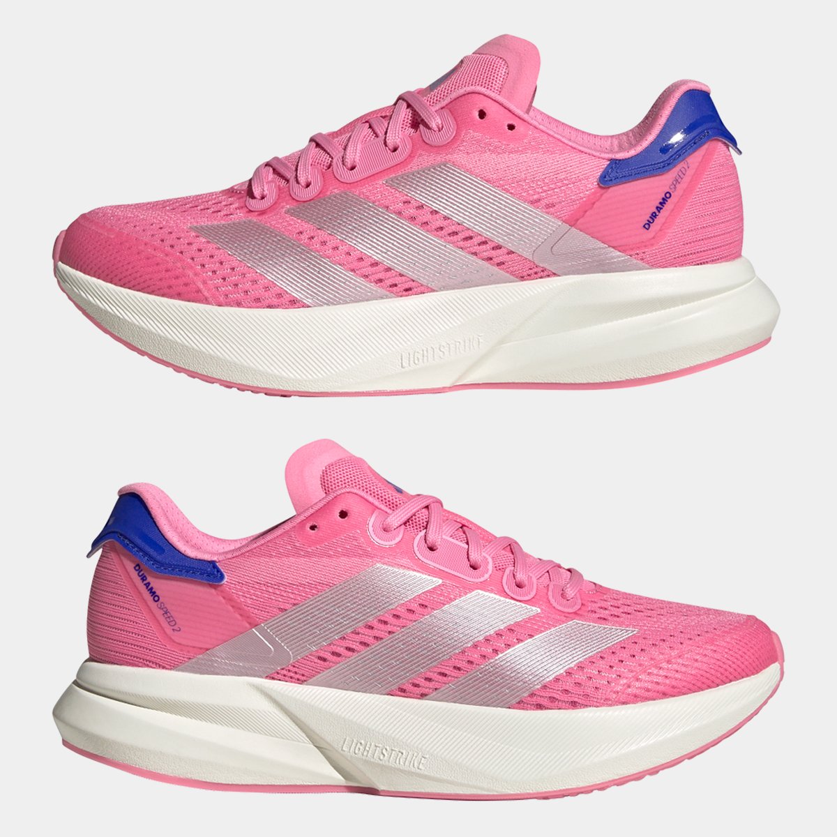 Tênis Adidas Duramo Speed 2 Feminino Rosa+Branco - 34