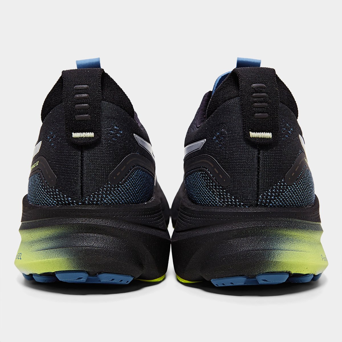 Miniatura Tênis Asics Gel Kayano 32 Luxe Feminino Preto+Amarelo - 34