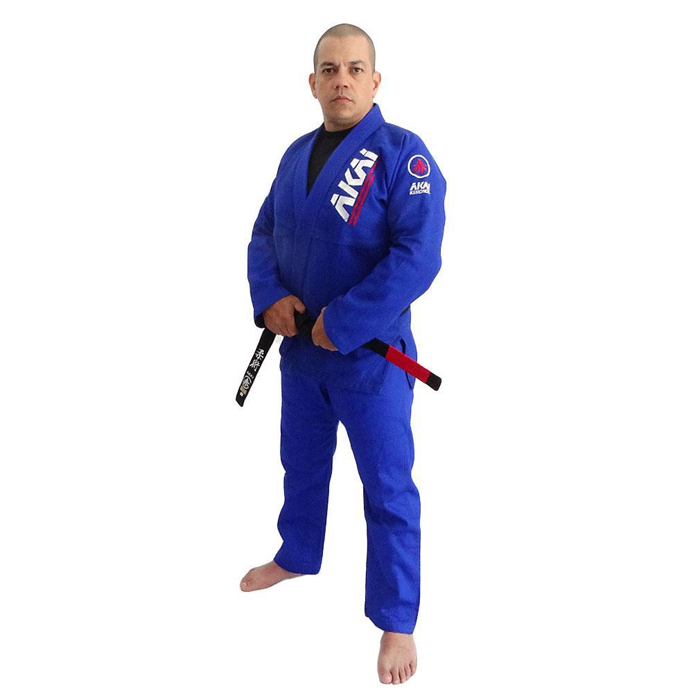 Miniatura Kimono Jiu Jitsu BJJ AKAI - Azul A3