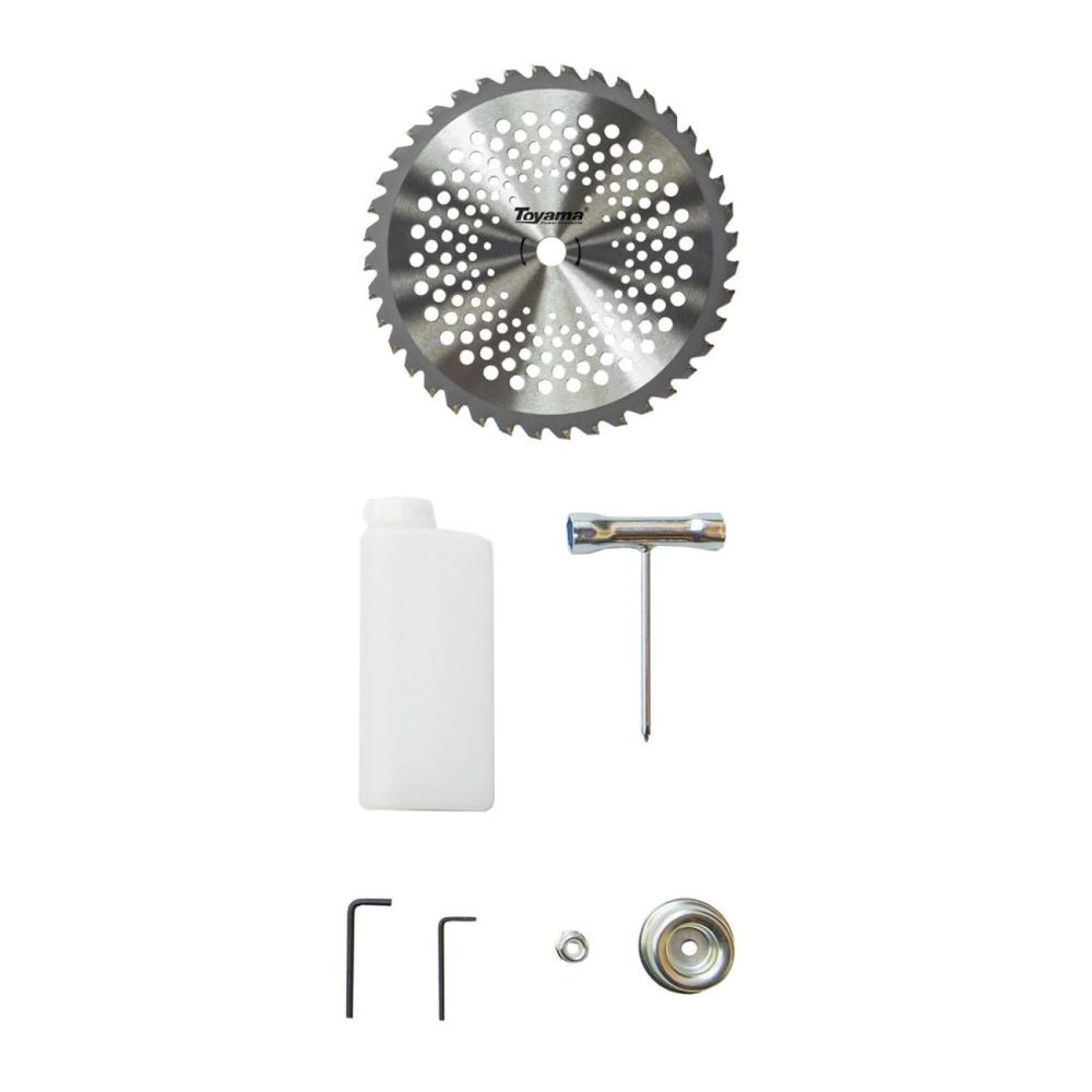 Miniatura Roçadeira à Gasolina 42,7cc 2T TBC43X-GII Toyama Vermelho