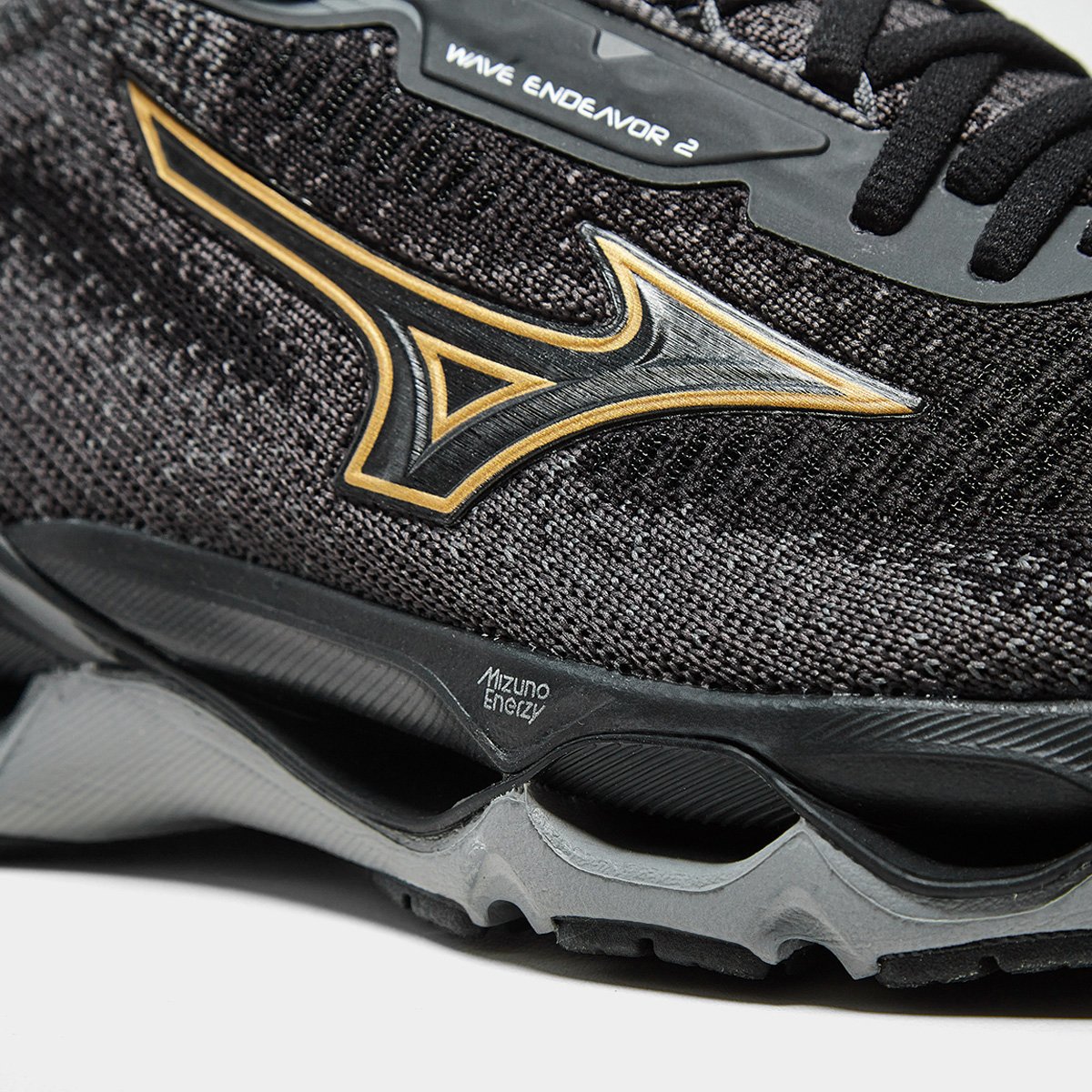 Tênis Mizuno Wave Endeavor 2 Masculino Preto - 43