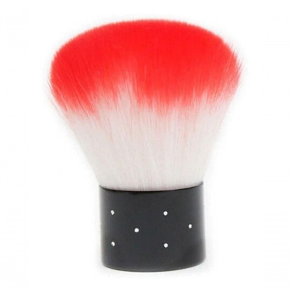 Miniatura Mini Espanador Pincel Unhas Fibra Acrigel Porcelana