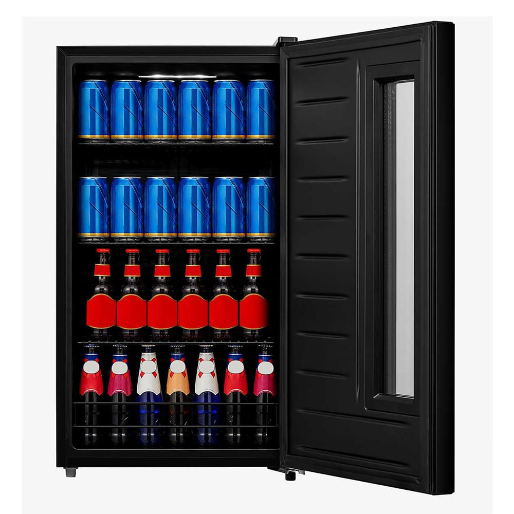Miniatura Cervejeira Frost Free 82L Midea com Painel Touch MDRX150FGGDX Preto - 110V