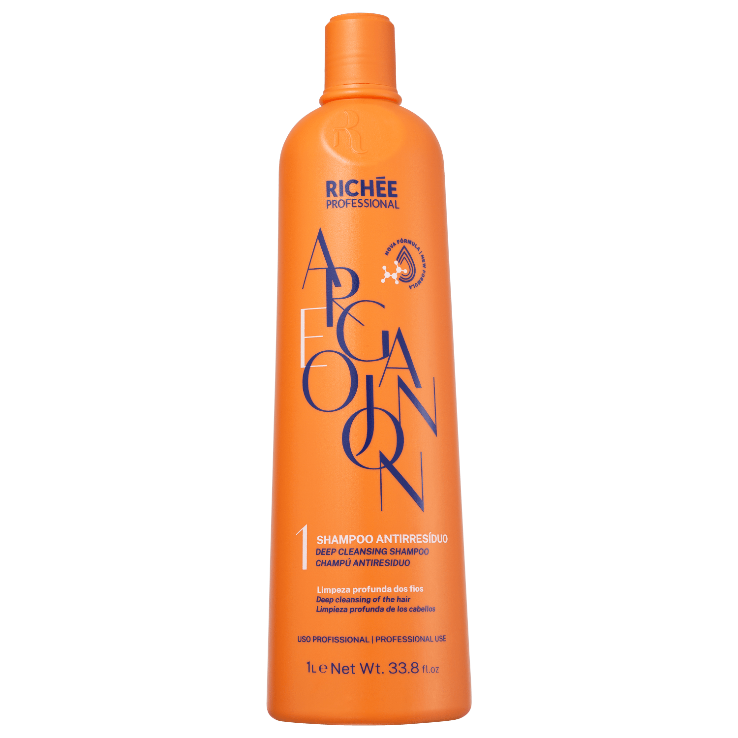 Miniatura Richée Argan E Ojon Profissional - Shampoo Antirresíduo 1L