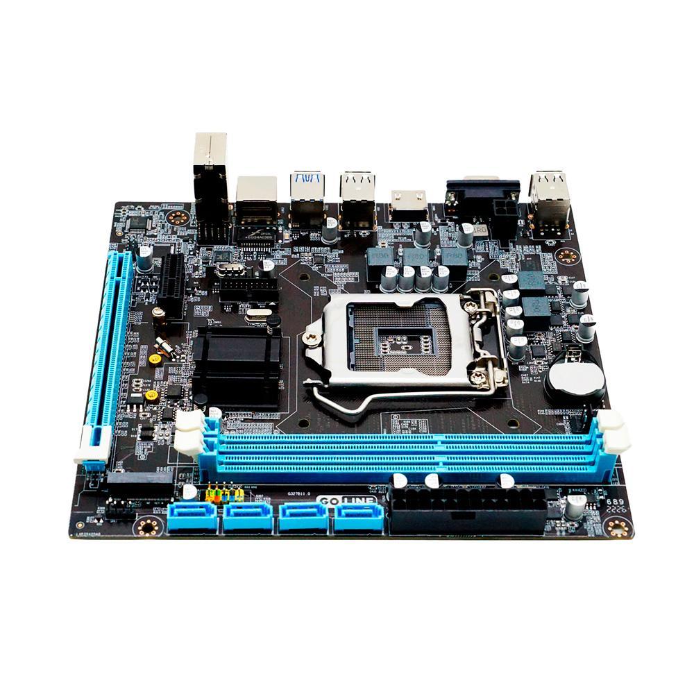 Miniatura Placa Mãe Goline H110M-Gd3 Socket 1151 /Ddr3 /Intel /Gigabit