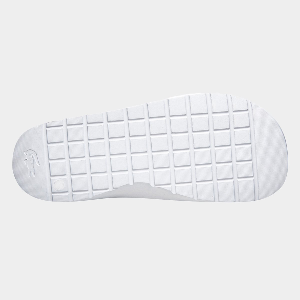 Miniatura Chinelo Lacoste Slide Serve 2.0 Feminino Azul+Branco - 34