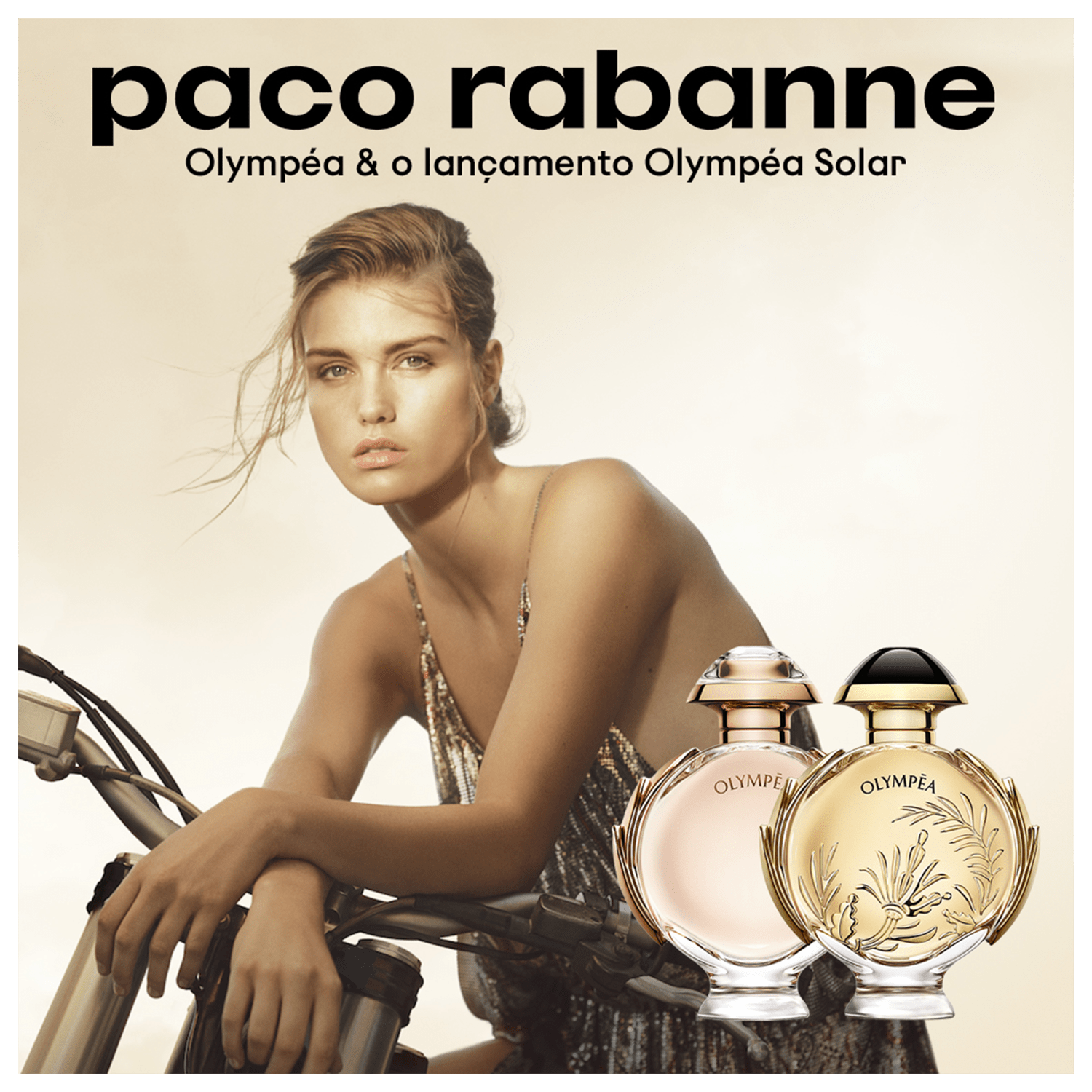 Miniatura Olympéa Solar Paco Rabanne Eau de Parfum - Perfume Fem 80ml