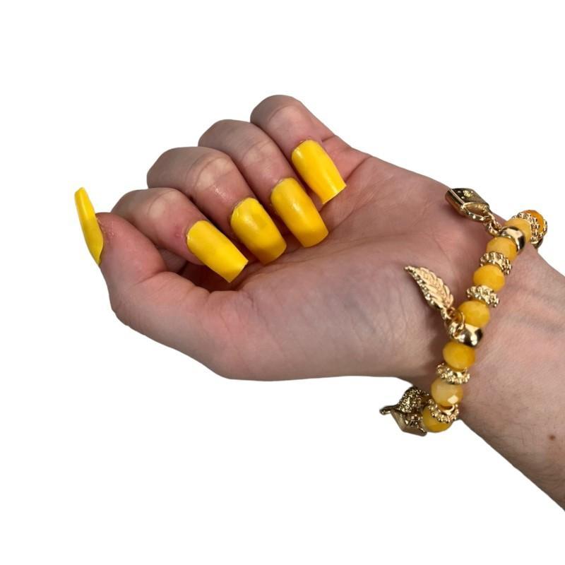 Miniatura Pulseira Oxum Umbanda Candomblé