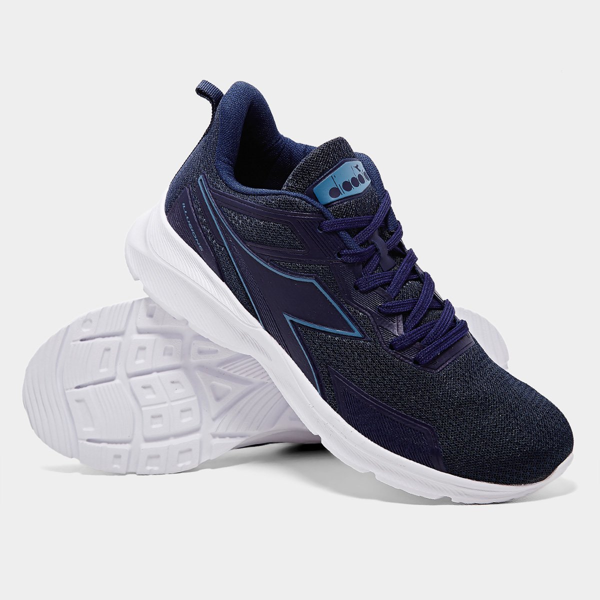 Miniatura Tênis Diadora Illusione Marinho+Azul - 38