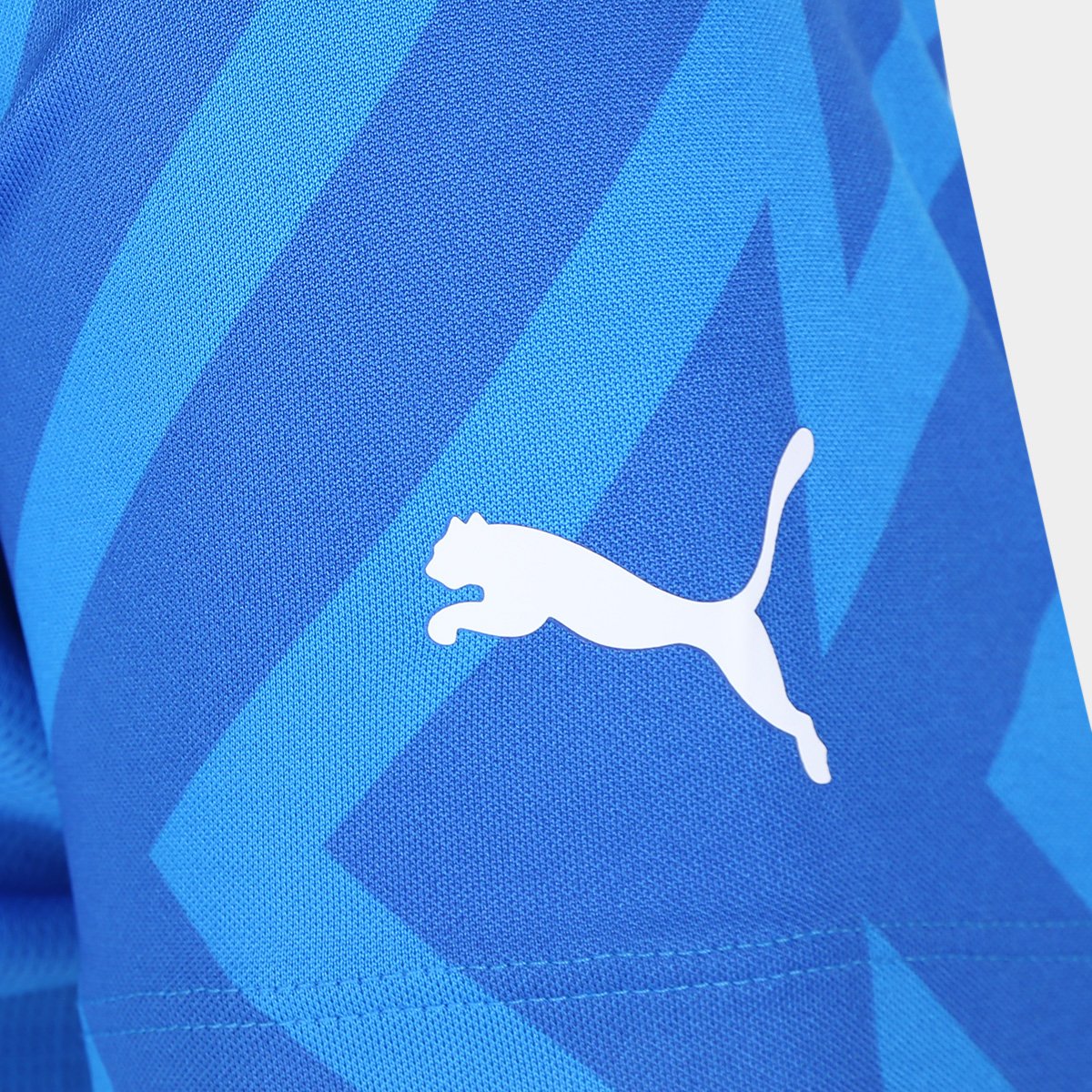 Miniatura Camisa Palmeiras I 24/25 s/n° Goleiro Puma Feminina Azul - G