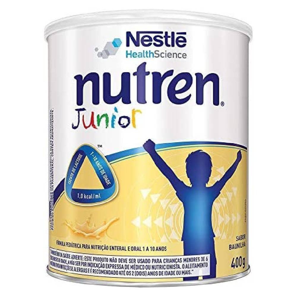 Miniatura Nestlé Nutren Junior Baunilha Suplemento Alimentar Lata 400g