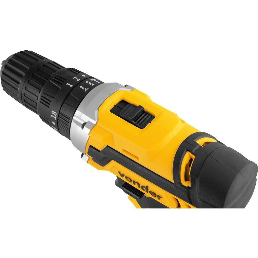 Parafusadeira Furadeira Impacto Bateria 20 Volts Pfv238l 6001000238 Vonder