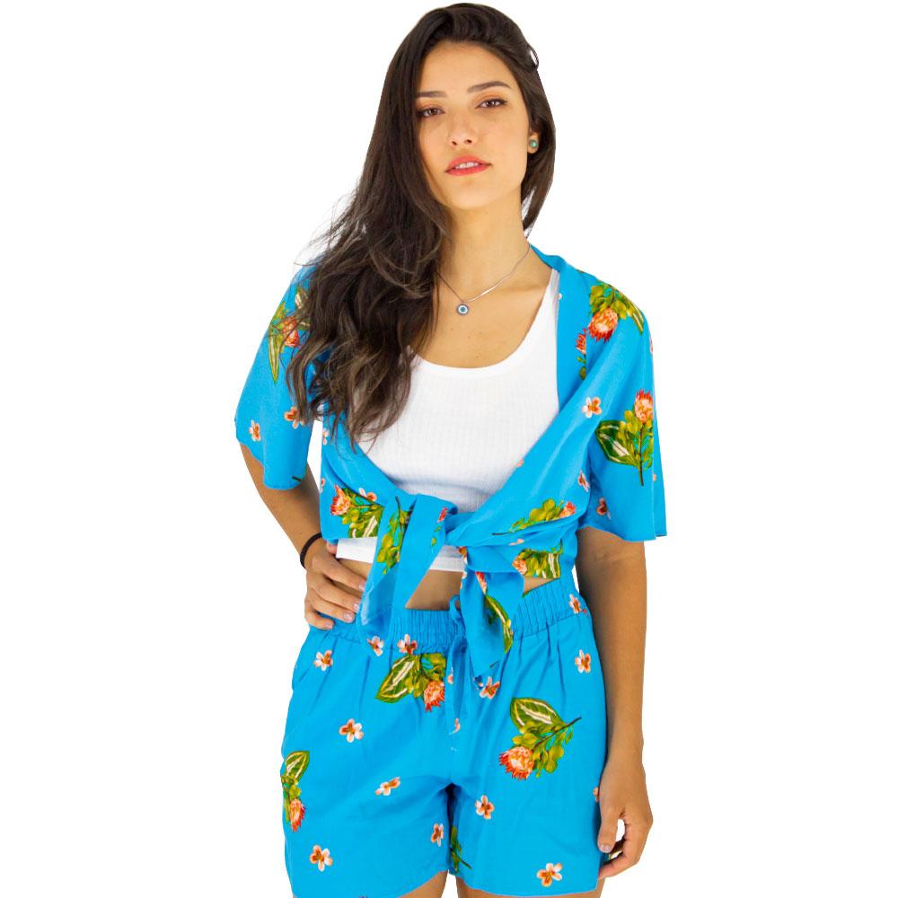 Miniatura Kimono Verão Mc'Jo Collection Amarelo - GG