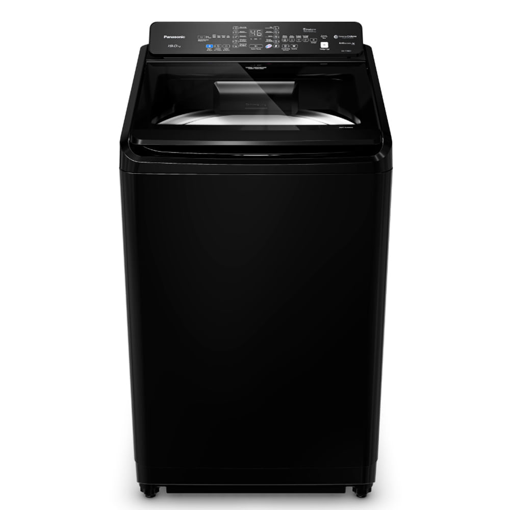 Lavadora de Roupas Intuitive+ Panasonic 19Kg Preta com 10 Programas de Lavagem e Smartsense - NA-F190G1