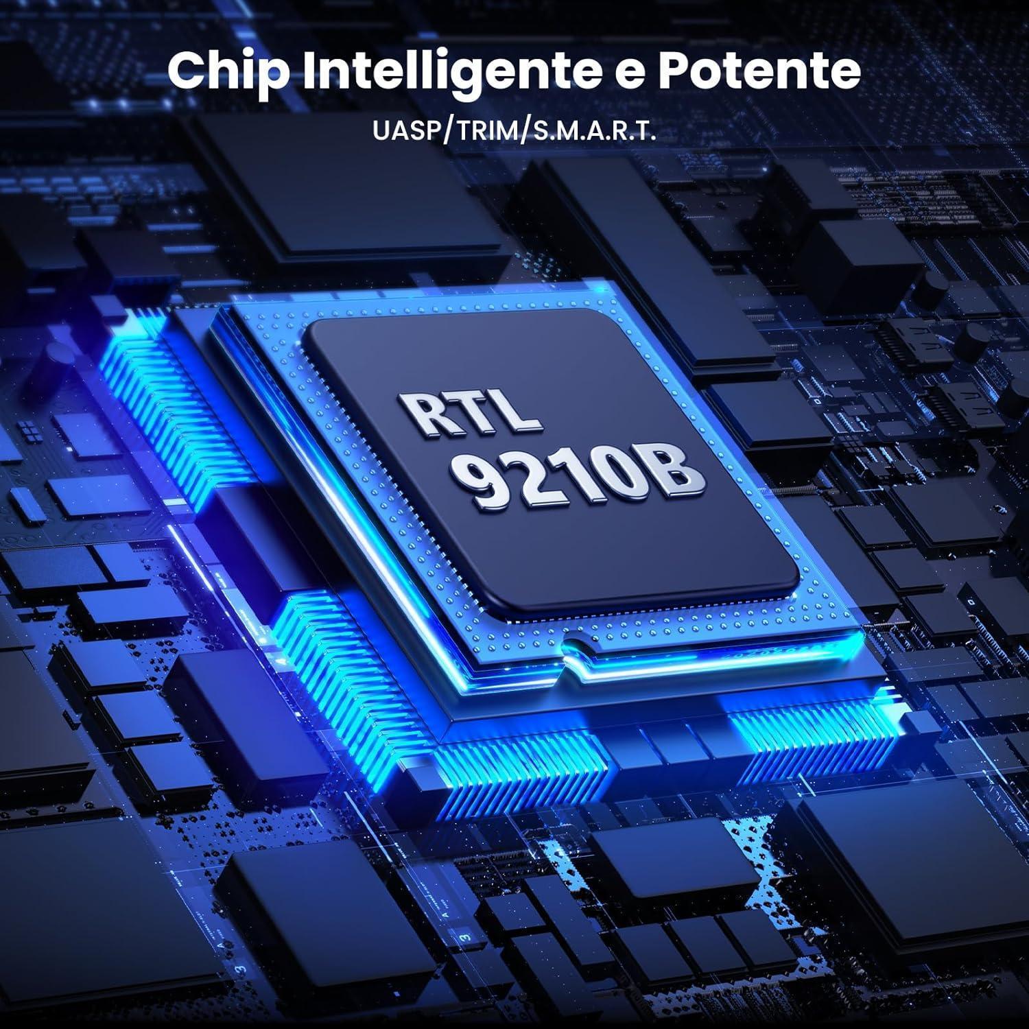 Case Externa Para Ssd M.2 Nvme Pcie / Sata 10 Gbps Usb C 3.2