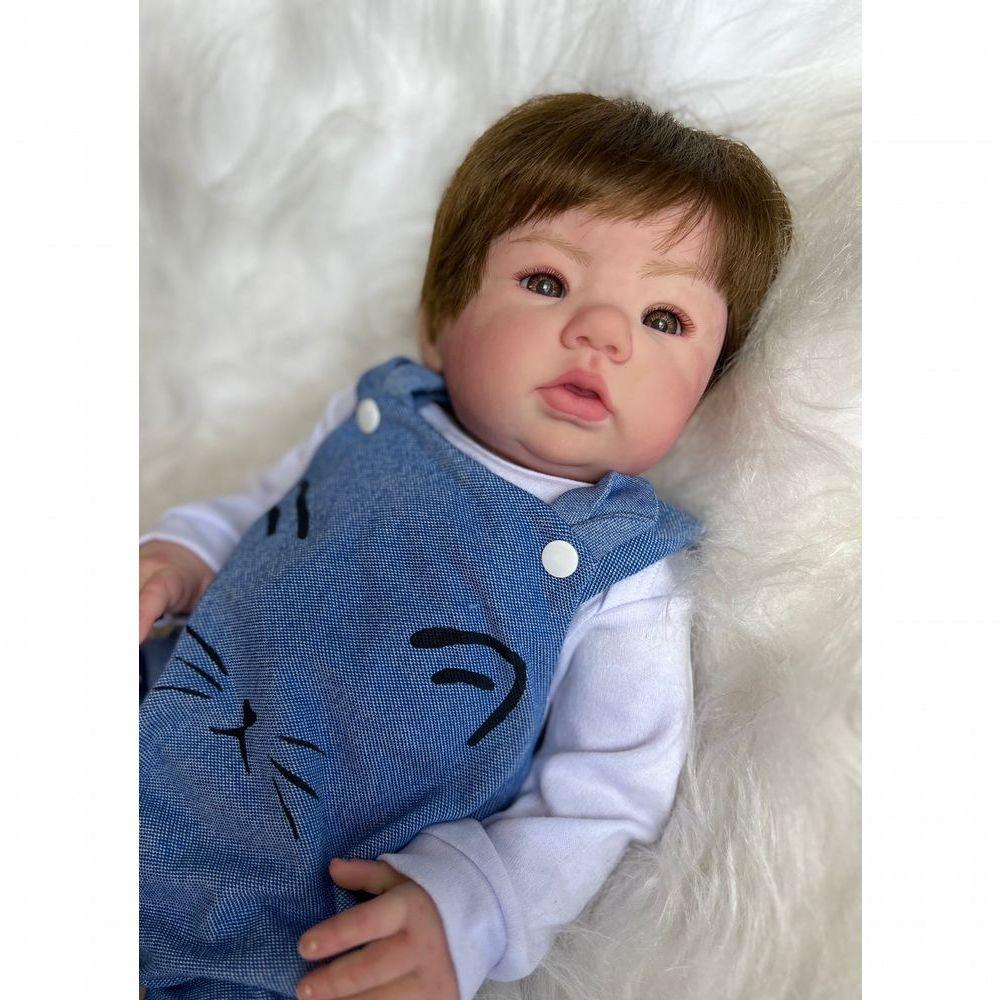 Bebê Reborn Theo - Kit Simples Corpo Do Bebê Vinil