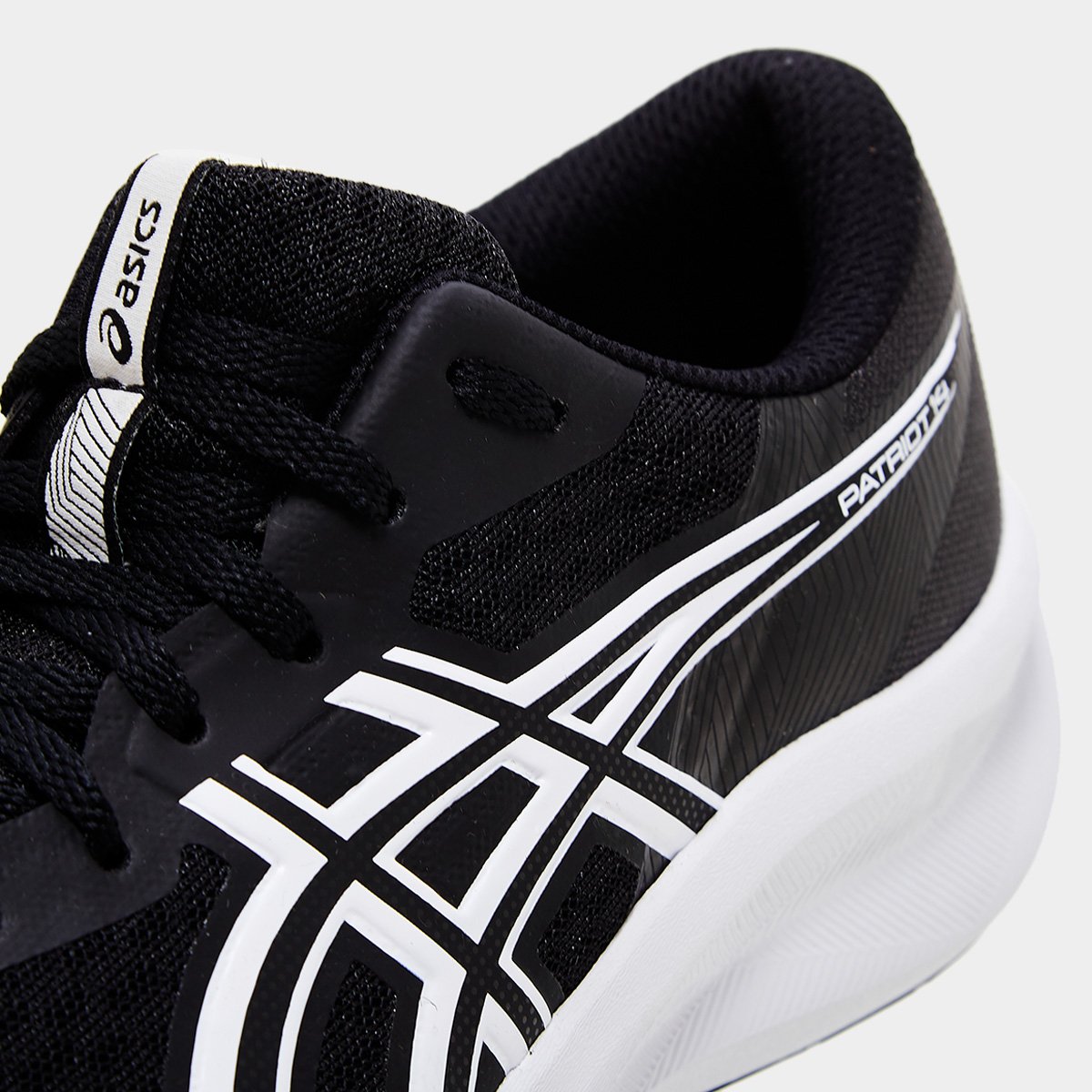 Tênis Asics Patriot 14 Feminino Preto+Branco - 34