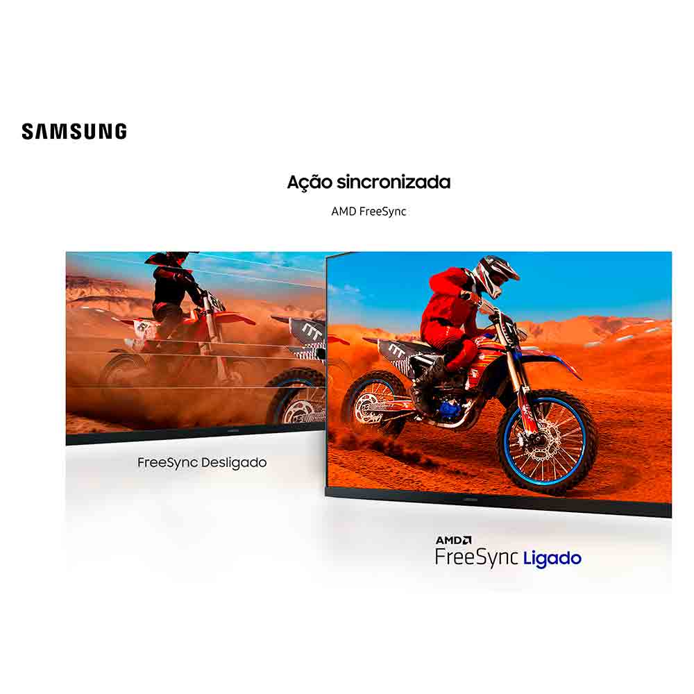 Monitor Samsung Essential S3 32” FHD, Freesync, 75 Hz Preto - LS32B300NWNMZD BIVOLT