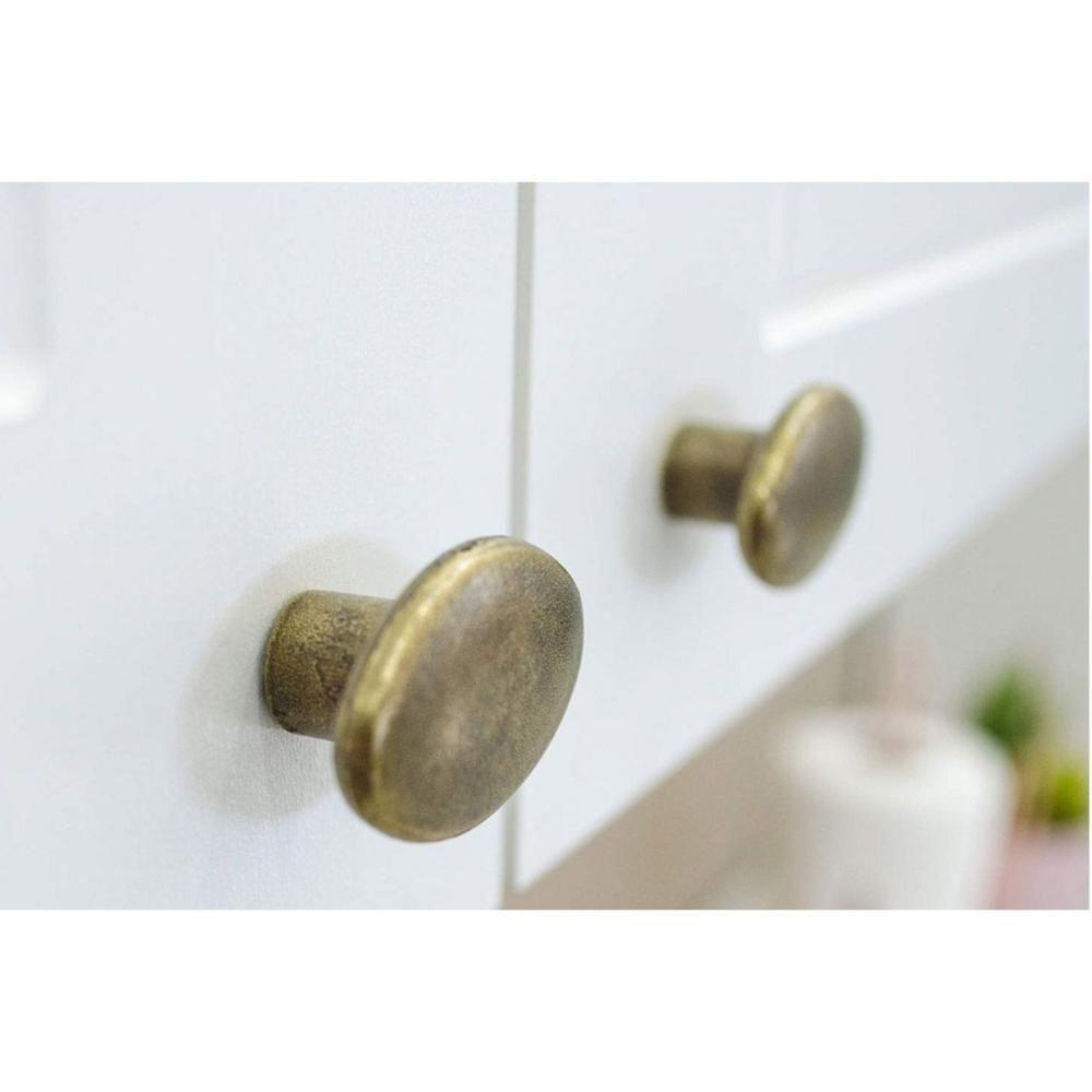 Miniatura Cozinha Modulada Completa 13pçs Torre Quente 5 Aéreos 3 Balcões Cz268 Branco - Henn