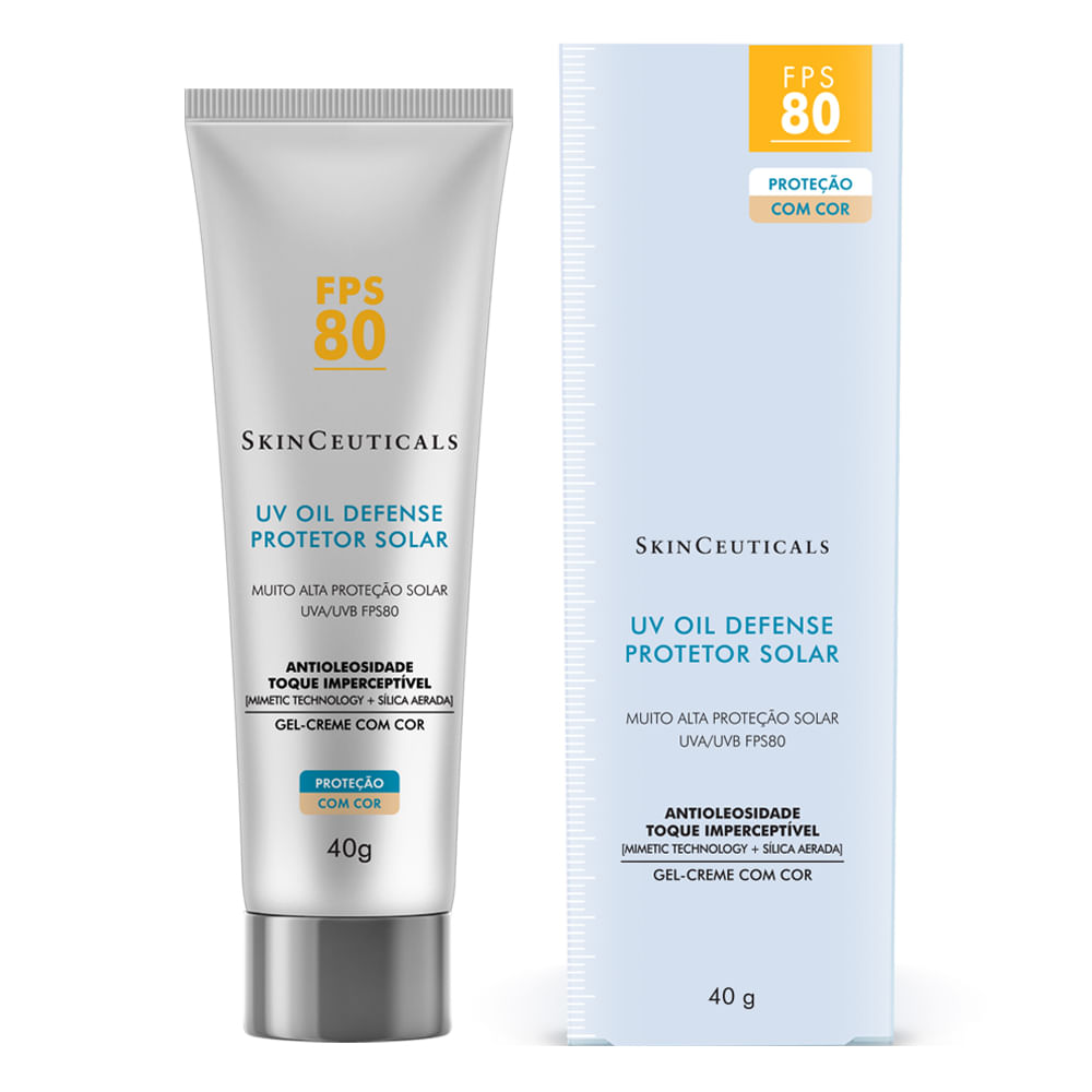 Miniatura Protetor Solar Skinceuticals - UV Oil Defense FPS 80 Tinted Universal