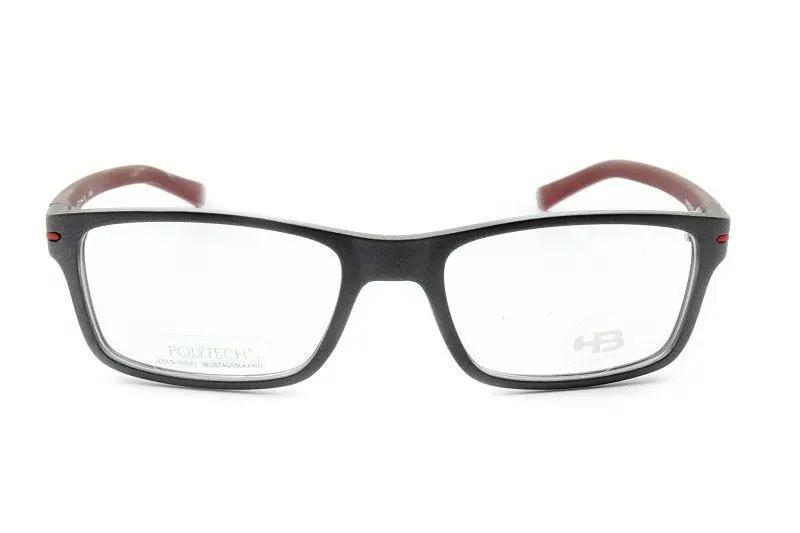 Miniatura Óculos De Grau Hb Polytech 10100 New Graphite On Marsala