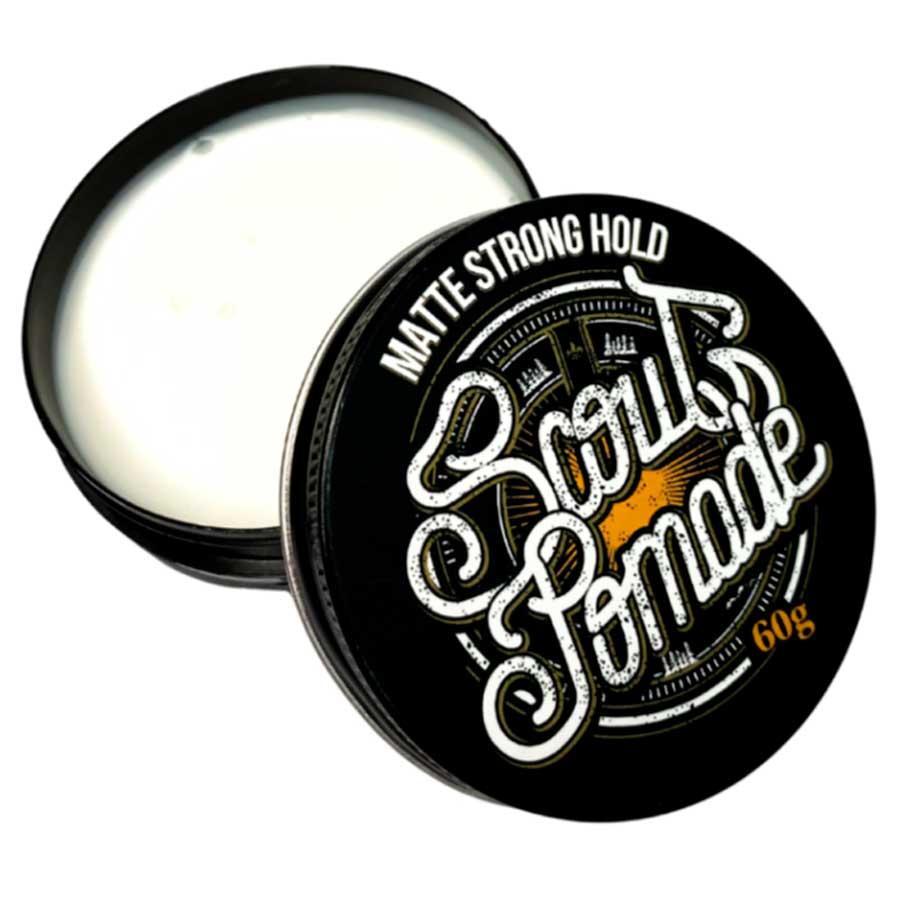 Miniatura Scout Pomade Matte Strong Hold 60G Efeito Seco Forte Fixação