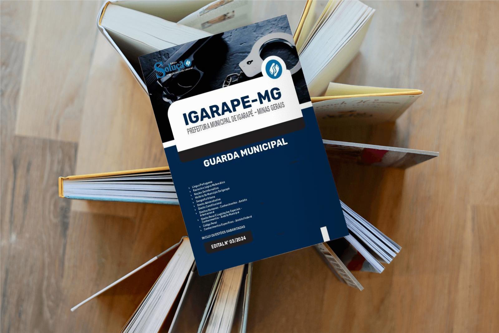 Miniatura Apostila Prefeitura De Igarapé Mg 2024 - Guarda Municipal
