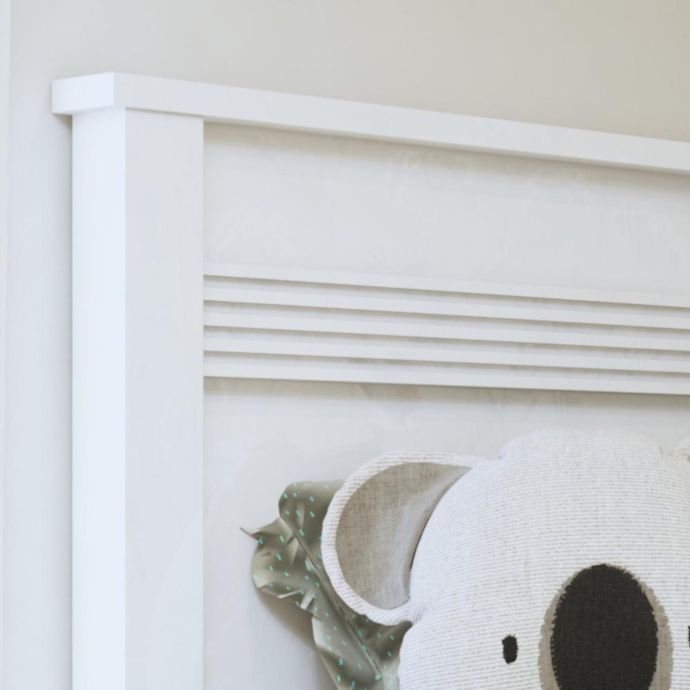 Quarto Infantil Completo Closet Eloá e Cama Irlanda Branco
