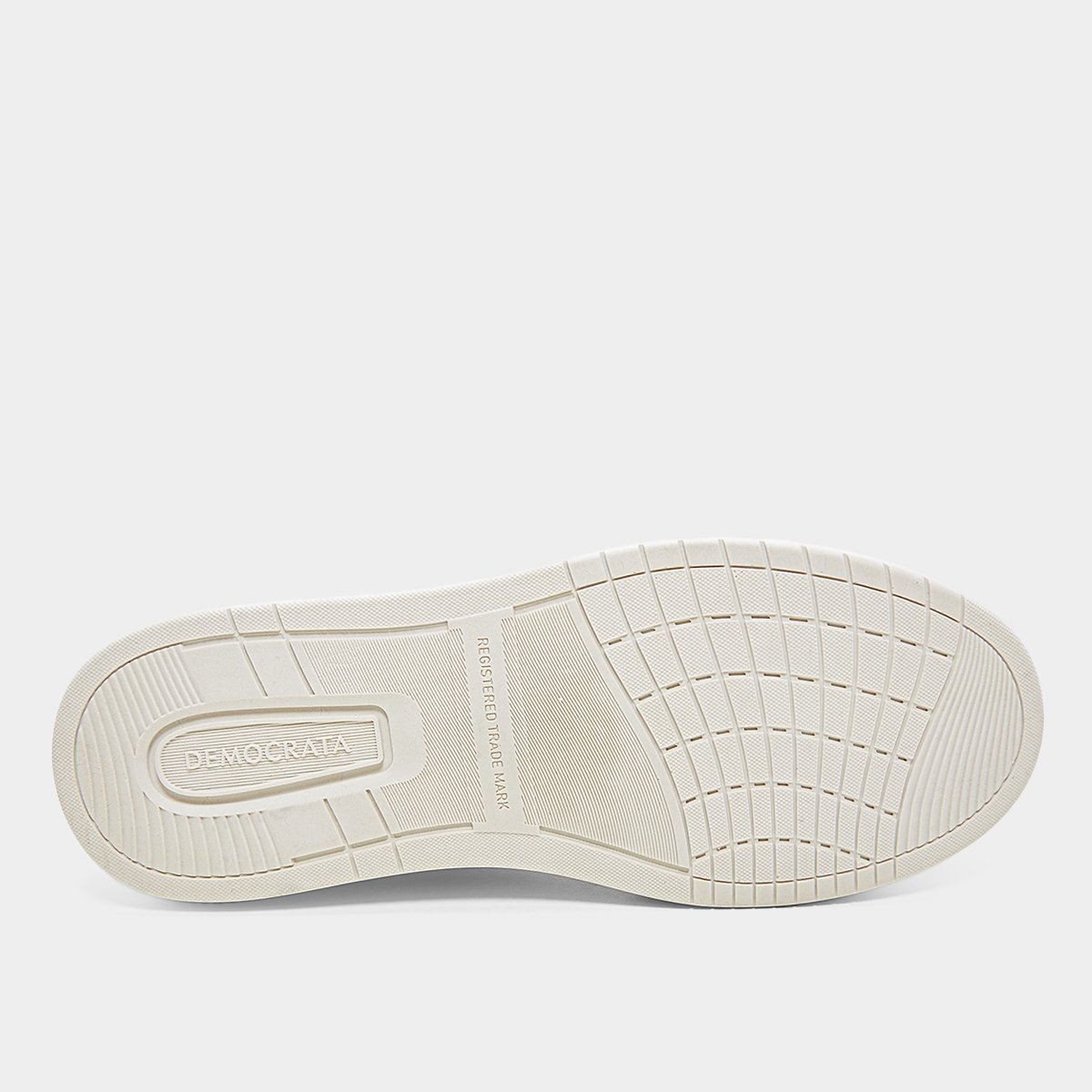 Miniatura Tênis Couro Democrata Wide Masculino Off White - 38