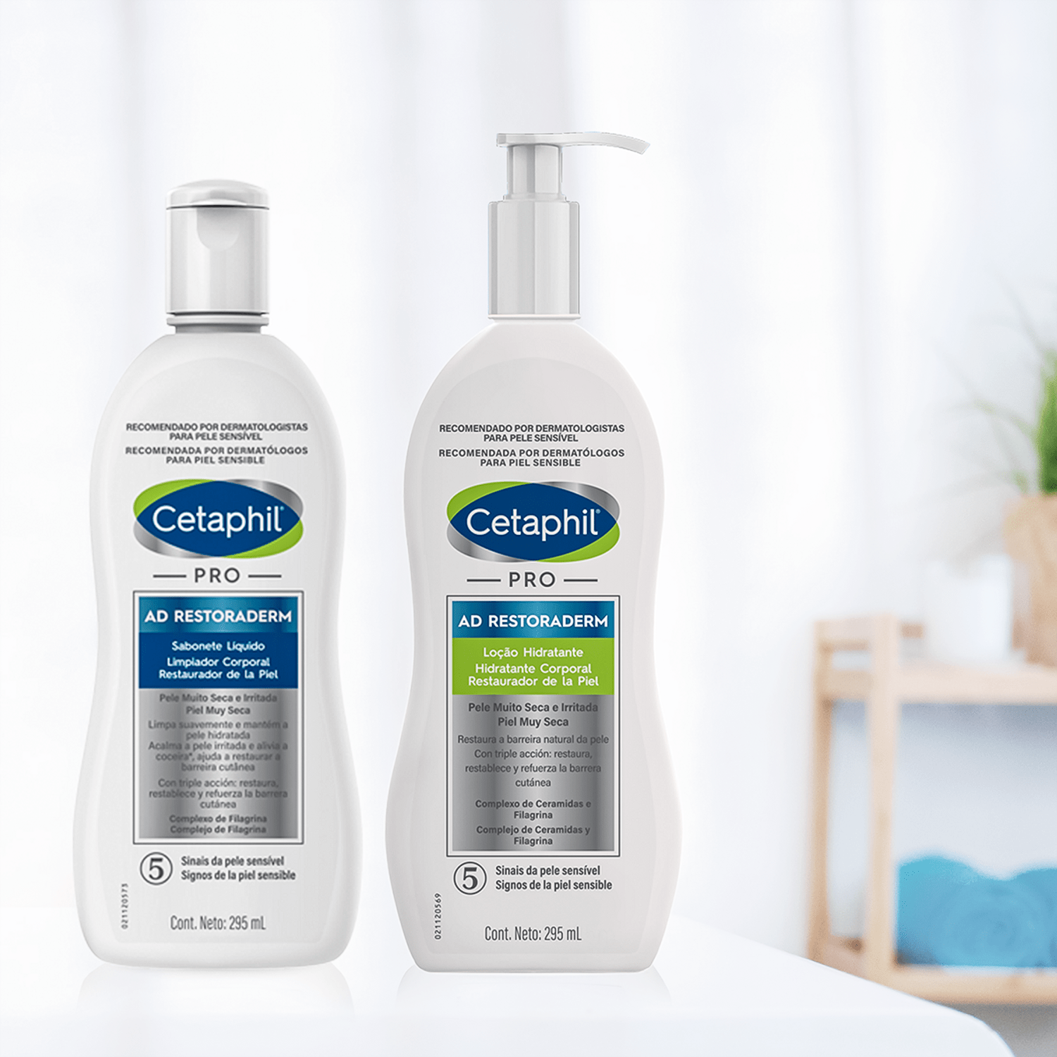 Cetaphil Pro AD Restoraderm - Loção Hidratante 295ml