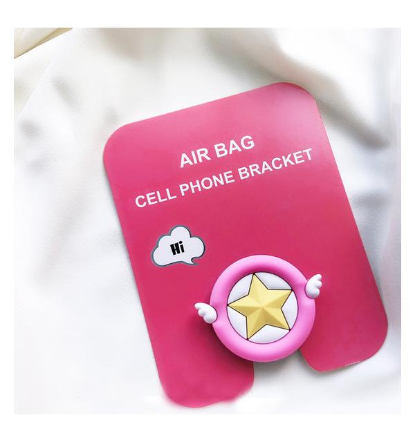 Miniatura Suporte Dedo Celular Popi Socket Pop 3D  Estrela