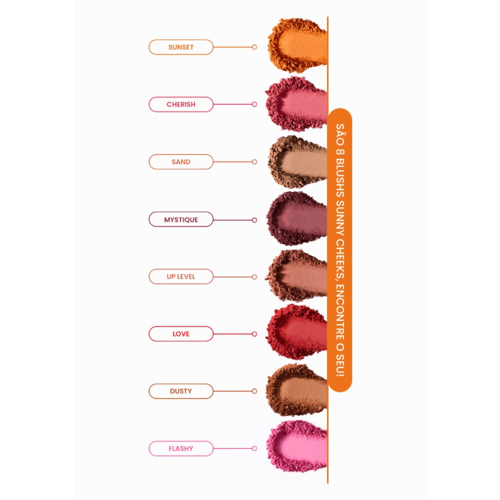 Miniatura Blush Compacto Mari Maria Makeup Sunny Cheeks Dusty