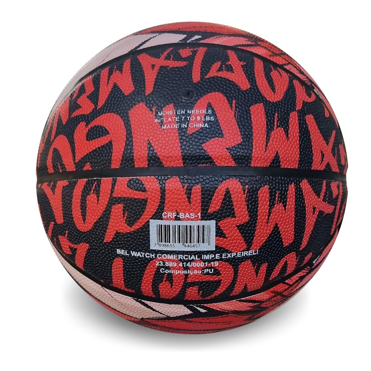 Miniatura Bola Flamengo Oficial Basquete Crf-Bas-1 Oficial