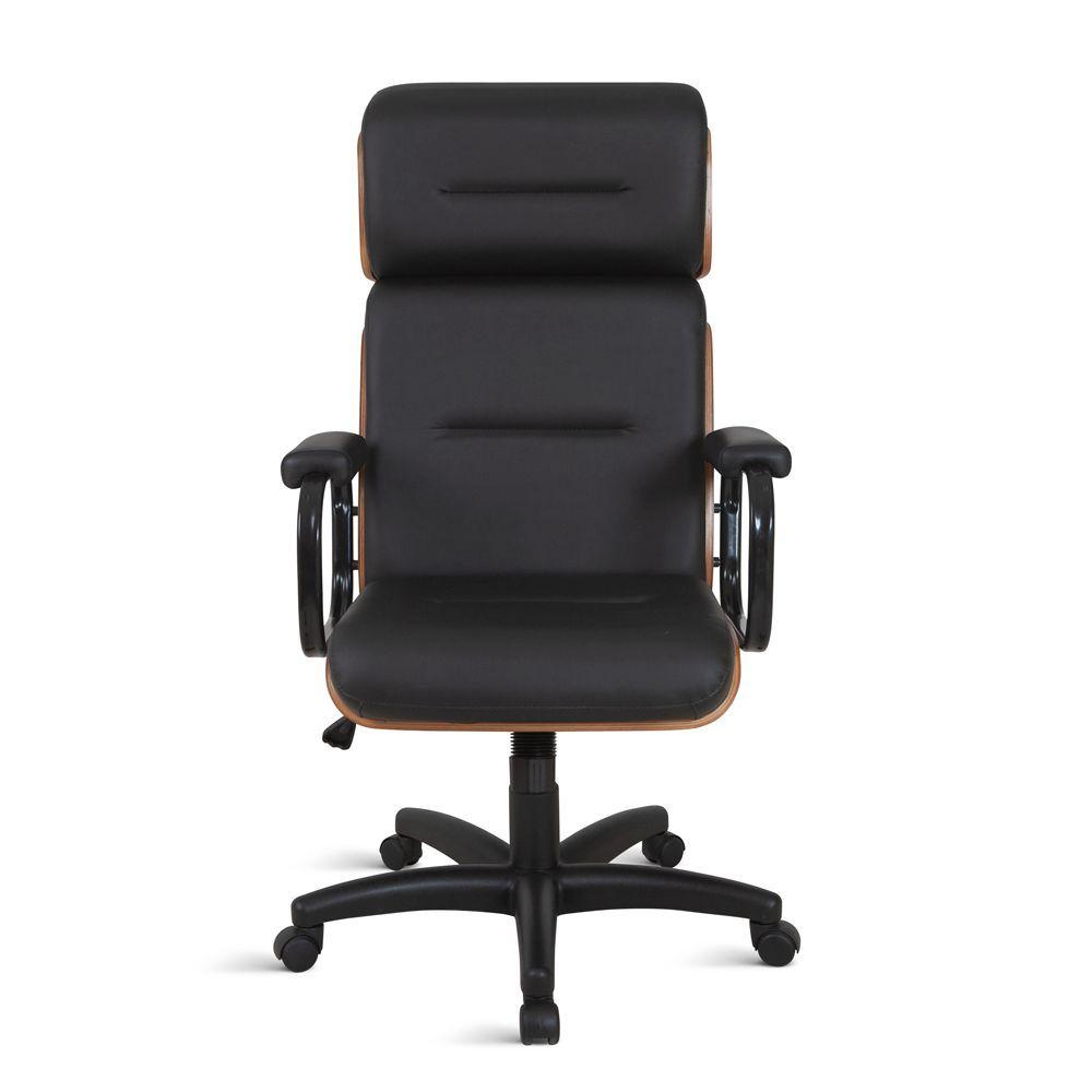 Miniatura Cadeira Eames para Escritório Linha Capa em Madeira Preto