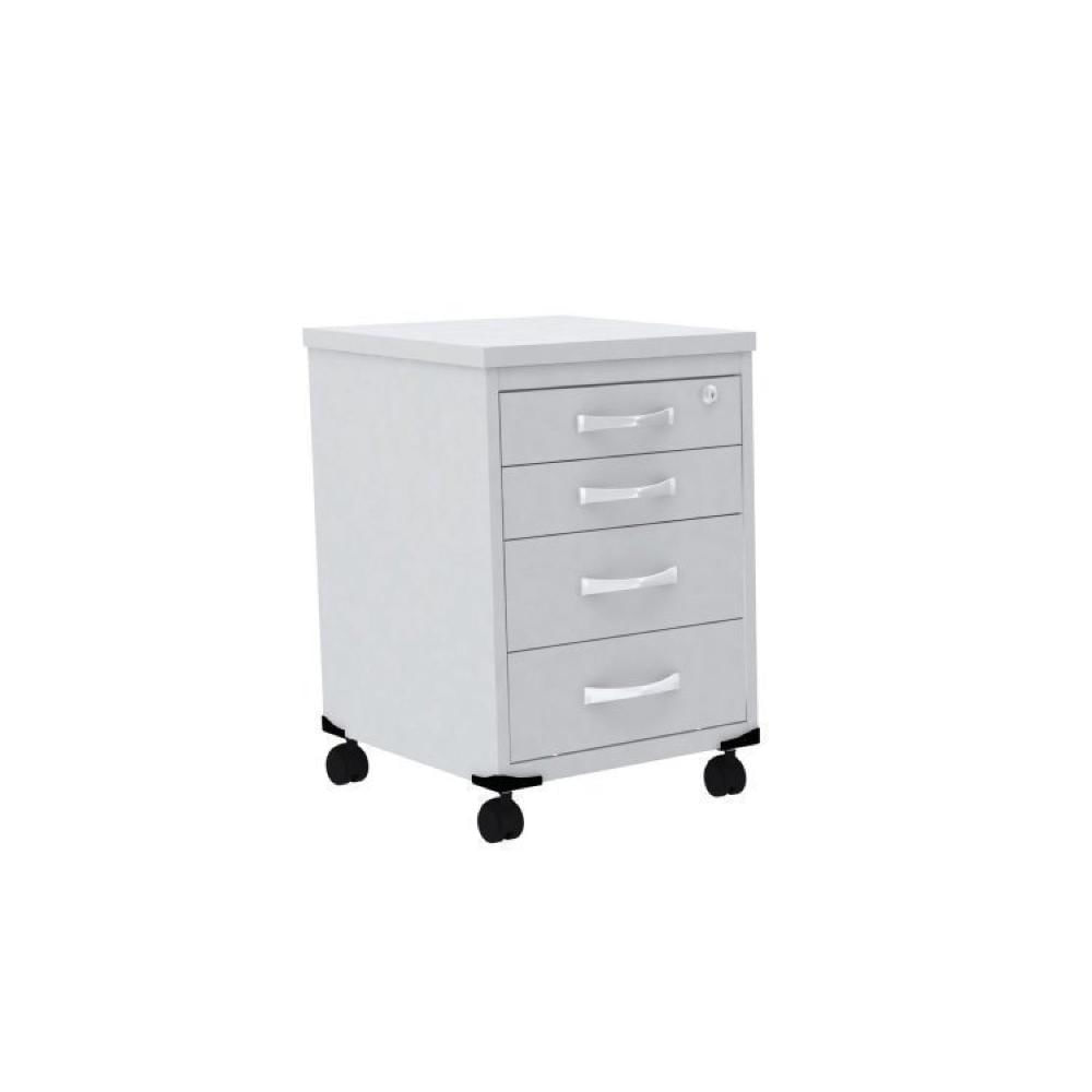 Miniatura Conjunto Home Office 5 Peças Branco