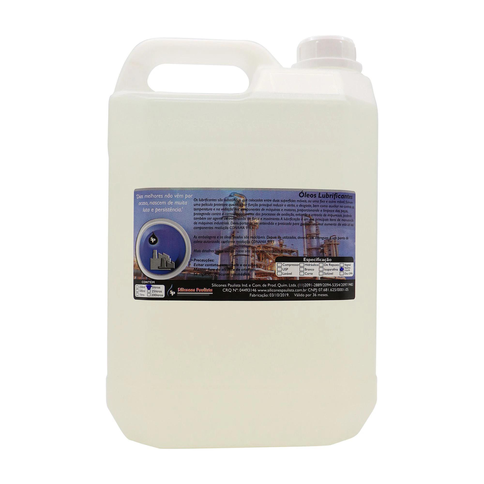 Miniatura Parafina Liquida Para Tocheiro - Tochas E Lampião 5 Litros