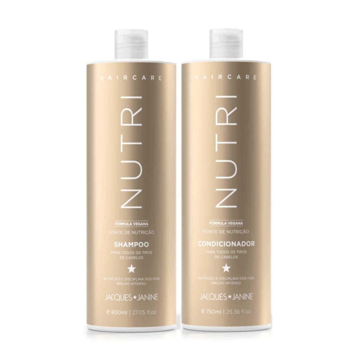 Miniatura Shampoo + Condicionador Jacques Janine Hair Care Nutri 750Ml