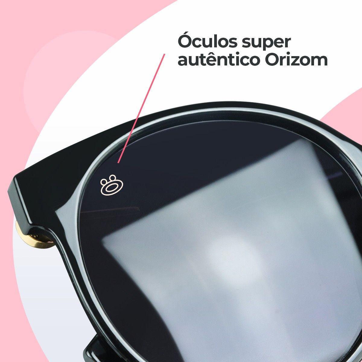 Oculos Sol Feminino Vintage Preto + Case Estiloso Exclusivo