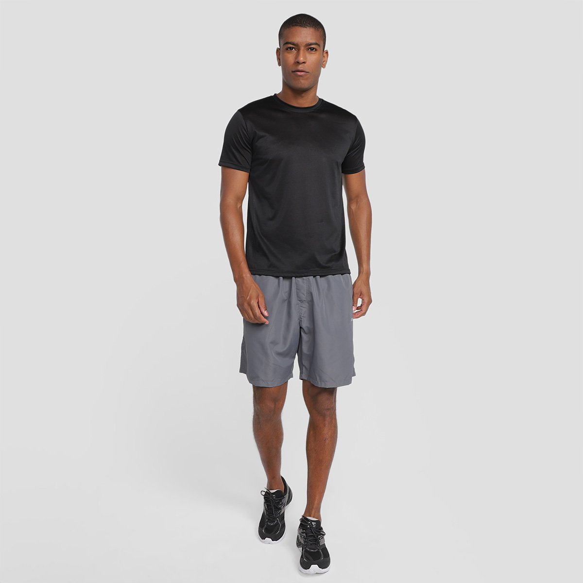 Miniatura Bermuda Olympikus Essential 7 Masculina Cinza - G