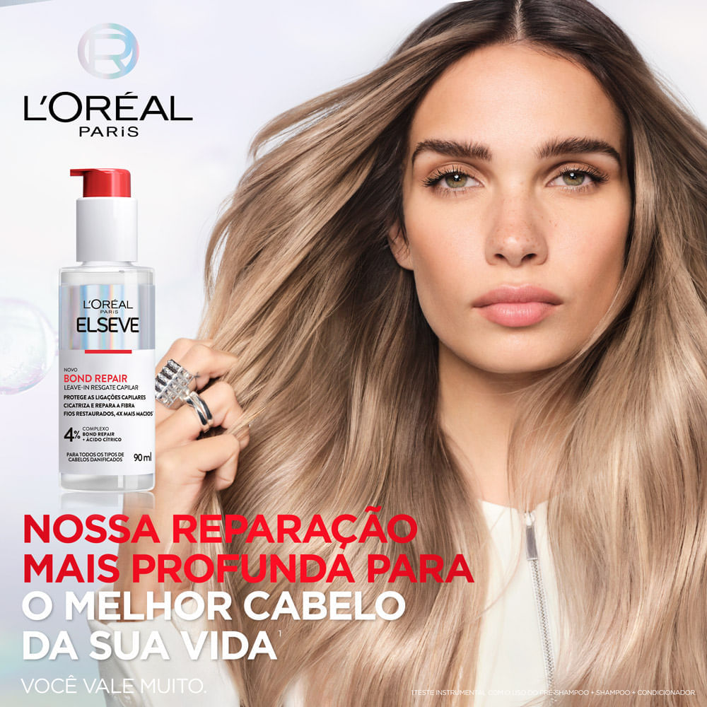 Miniatura Leave-In Resgate Capilar L'Oréal Paris Elseve Bond Repair 90ml