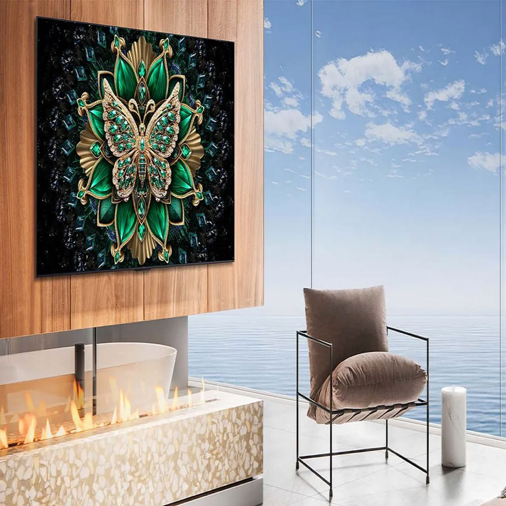 Smart TV TCL 75 Polegadas 75C6K 4K UHD QD-Mini Led Google Tv HDR 10+