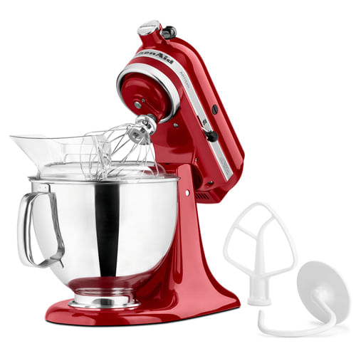 Miniatura Batedeira Stand Mixer Artisan - Empire Red 220V