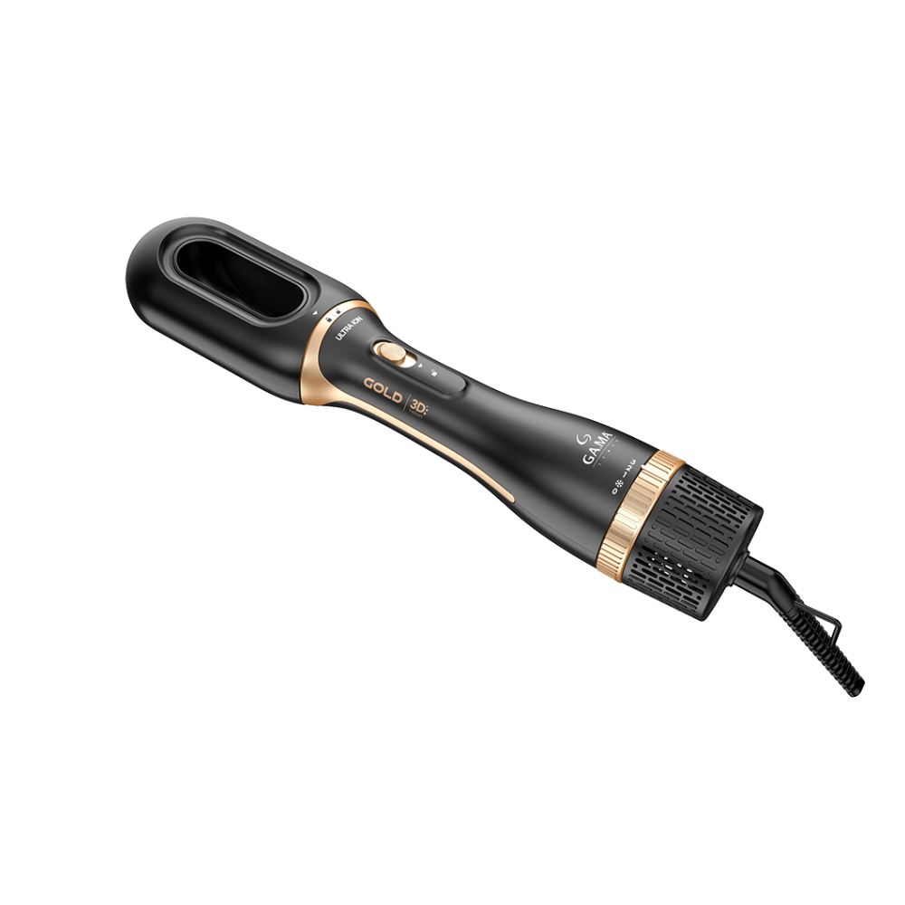 Miniatura Escova Secadora 2 Cabeças Gold Ion Argan 3D Bivolt Escova Secadora 2 Cabeças Gold Ion 3D Bivolt