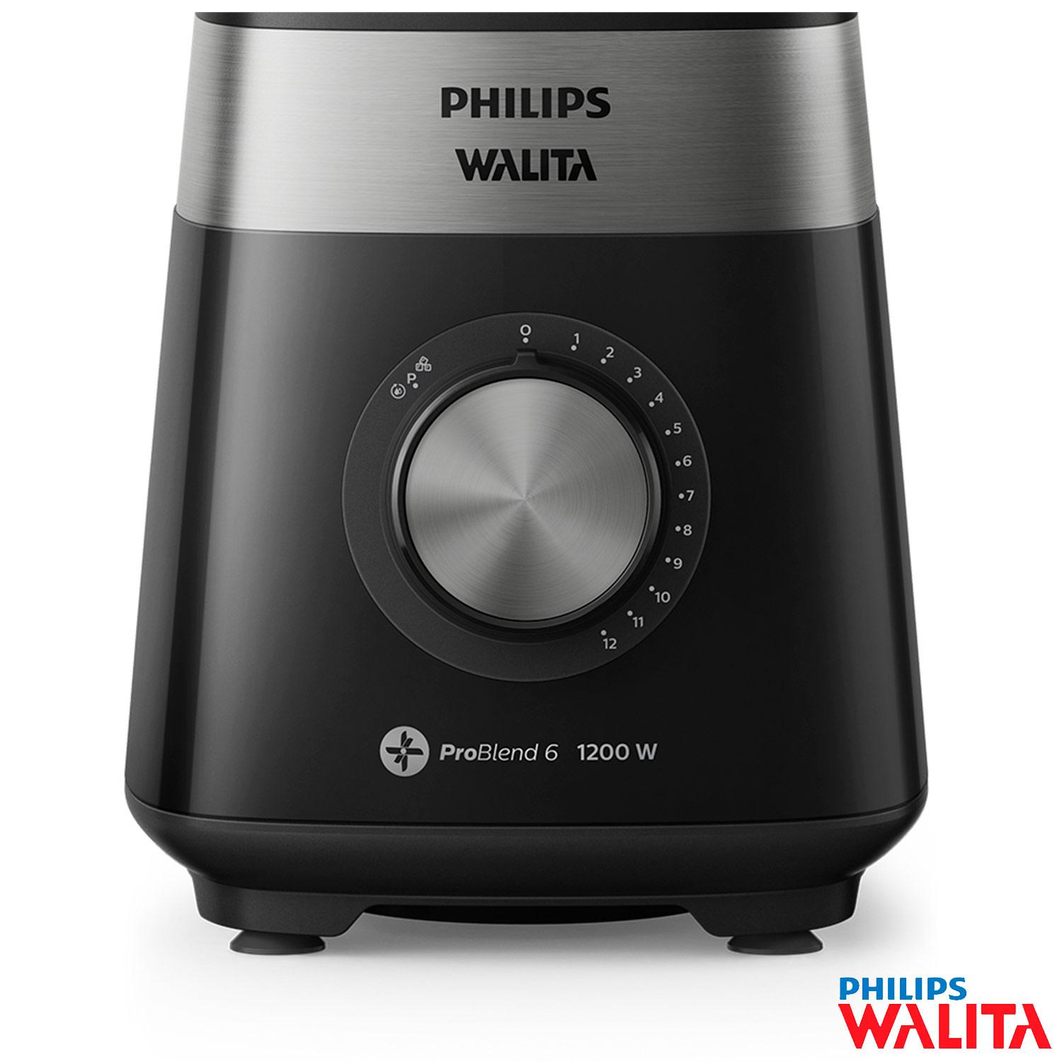 Miniatura Liquidificador Philips Série 5000 com 12 Velocidades e Jarra de Vidro com 2 Litros - RI2242 110