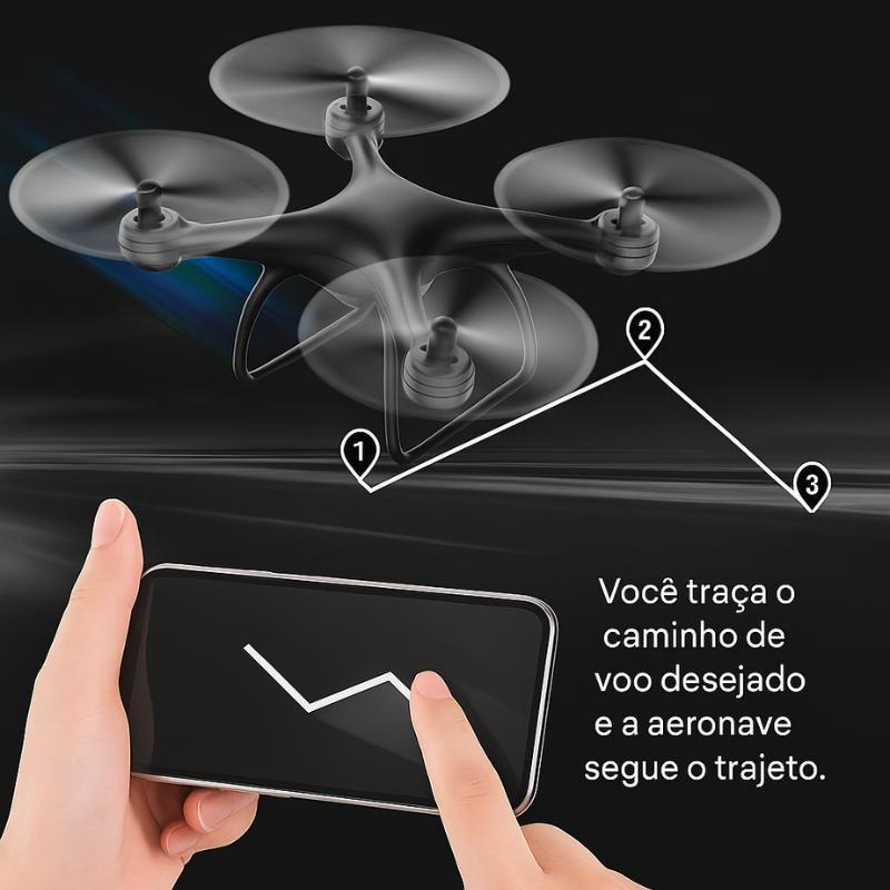 Miniatura Drone X54 Compacto E Ágil, Estilo Esportivo Giros 360 E