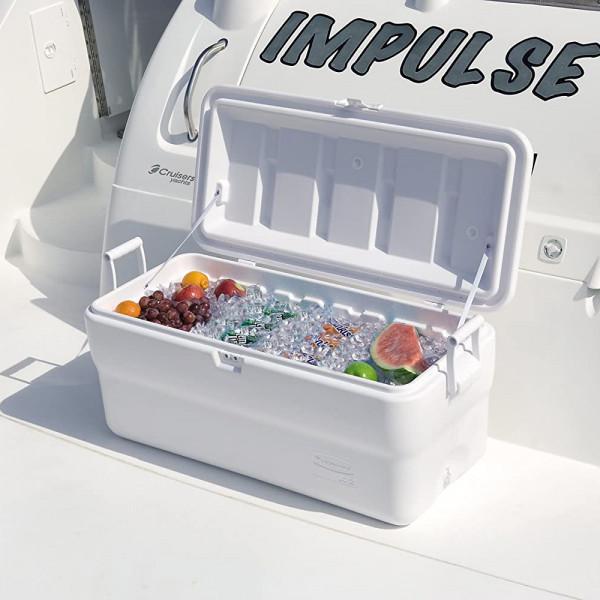 Miniatura Caixa Térmica - Cooler Rubbermaid 96,5L Marine Branco 96,5L - 47 - branco - IMPORTADO DOS ESTADOS UNIDOS - 100 - Poliuretano - Caixa
