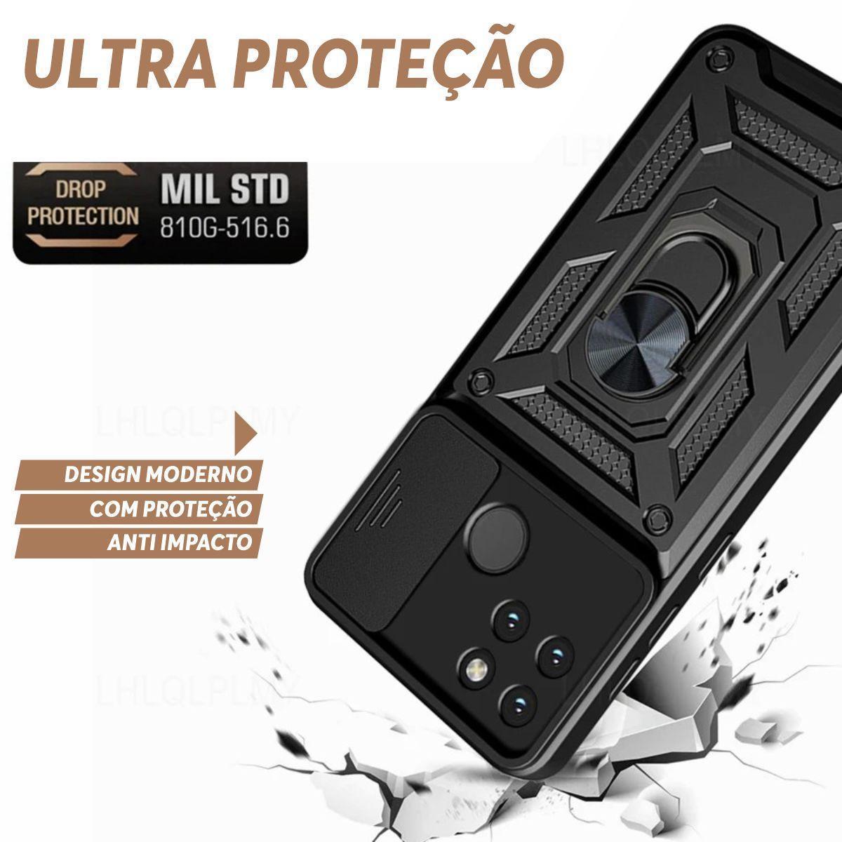 Miniatura Capa Capinha Case Para Realme C21Y - Protetora Militar