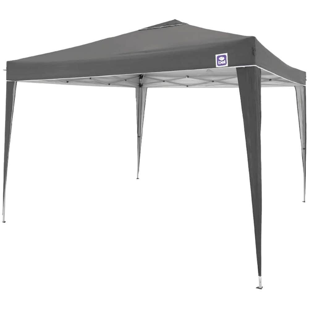 Miniatura Tenda Gazebo 3x3 Dobrável Cinza Sanfonada 330800 BEL