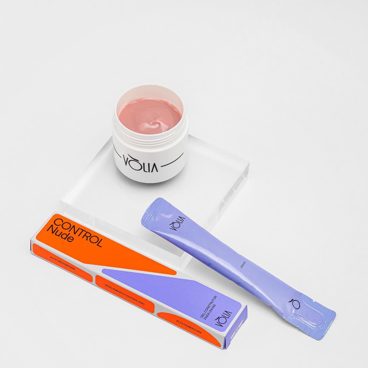 Miniatura Gel Control Nude Volia 14G Refil Kit Com 6 Unidades